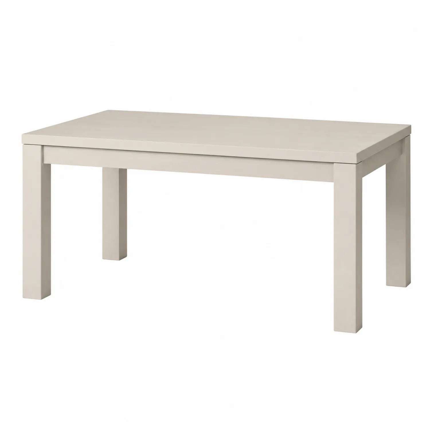 Esstisch rechteckig Holz Weiß 150x90x75cm