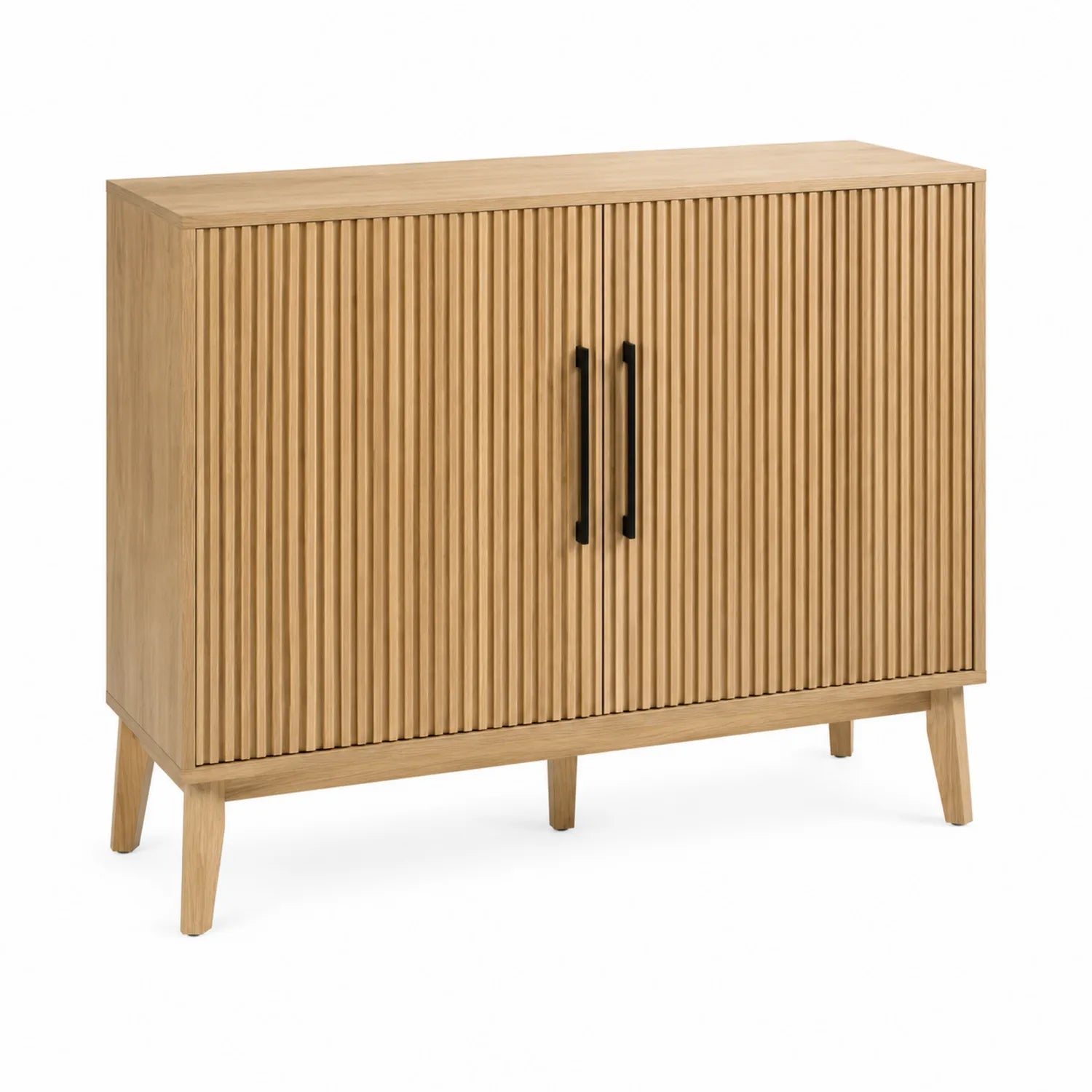 Sideboard aus Eichenfurnier mit 2 Türen