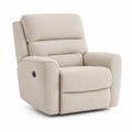 Stoffverstellbarer Lehnstuhl Beige 105x90x95 cm