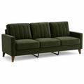 3-Sitzer Sofa Samt Dunkelgrün