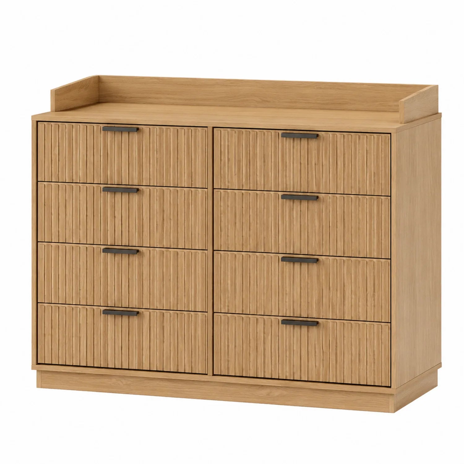 Holzkommode mit 8 Schubladen