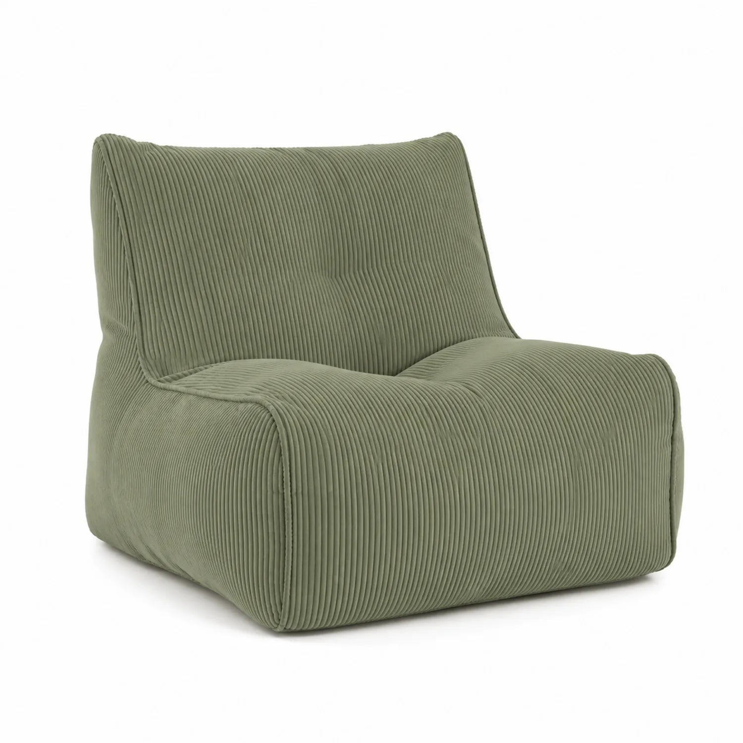 Kordstoff-Sessel Grün 85x70x90cm