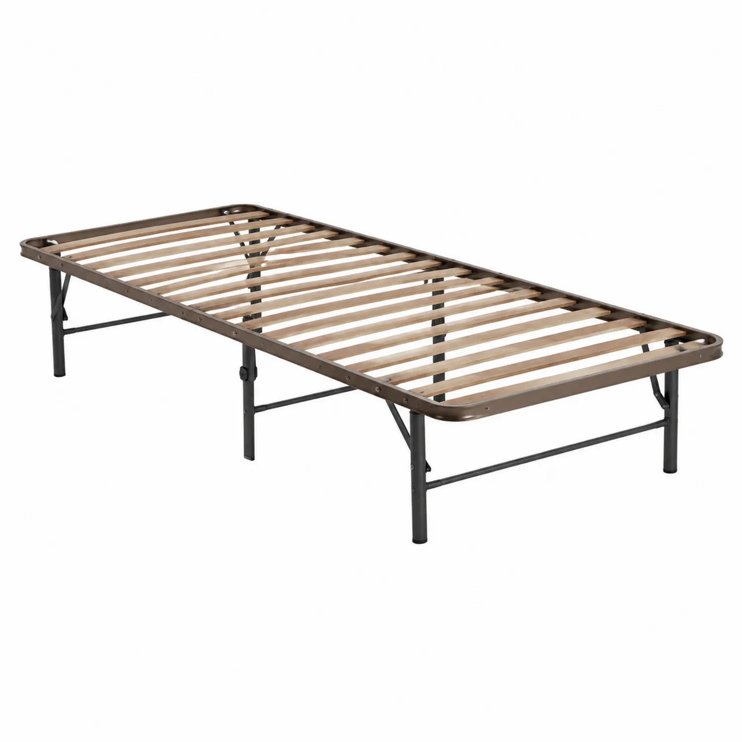 Klappbares Einzelbett Metall 90x200 cm